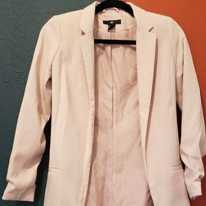 Rose gold blazer